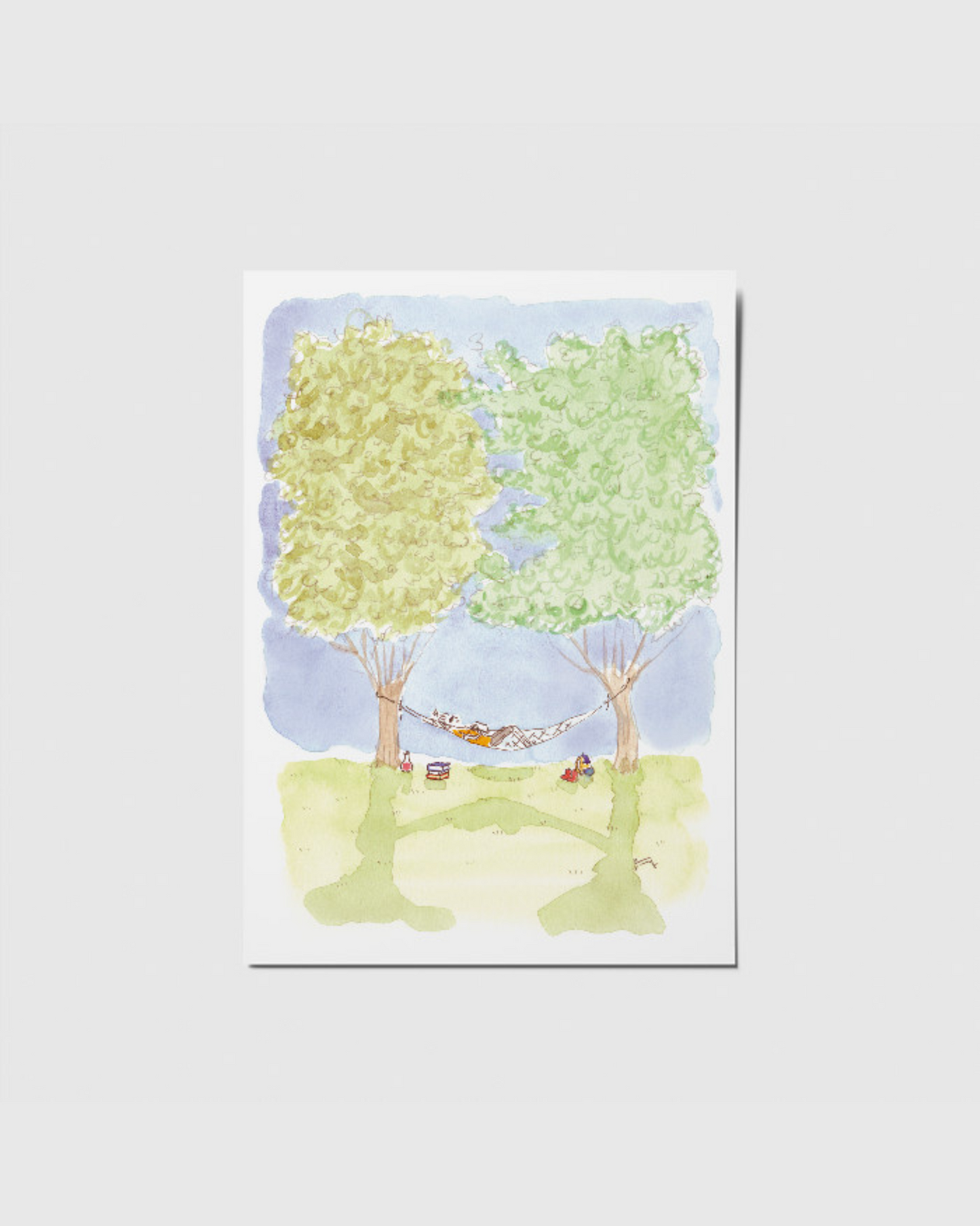 Kimjourney postcard|Hang Hang Hang!