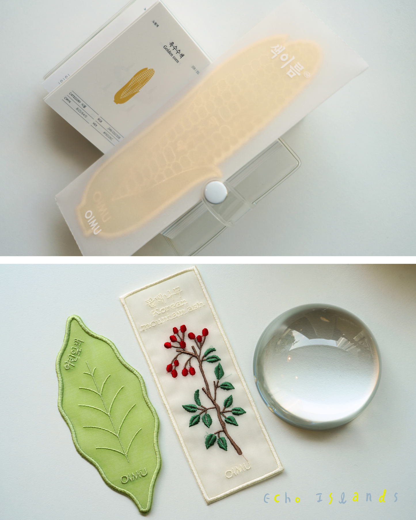Color bookmarks|White porcelain color