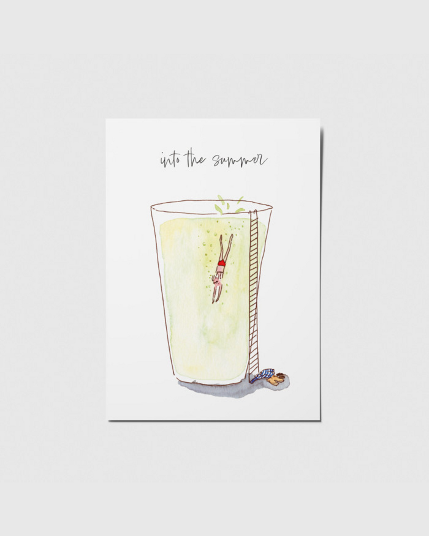 Kimjourney Postcard|Into the Summer