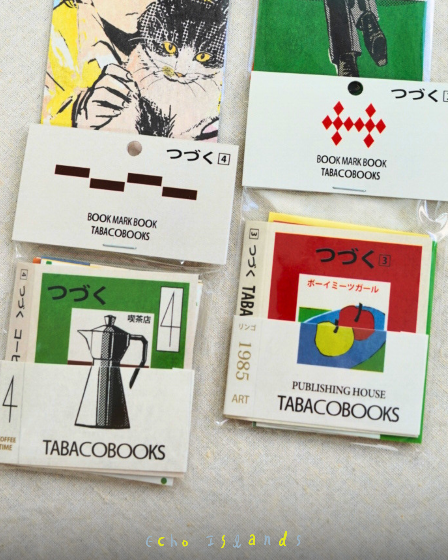 TABACOBOOKS 男孩遇見女孩書籤DIY組