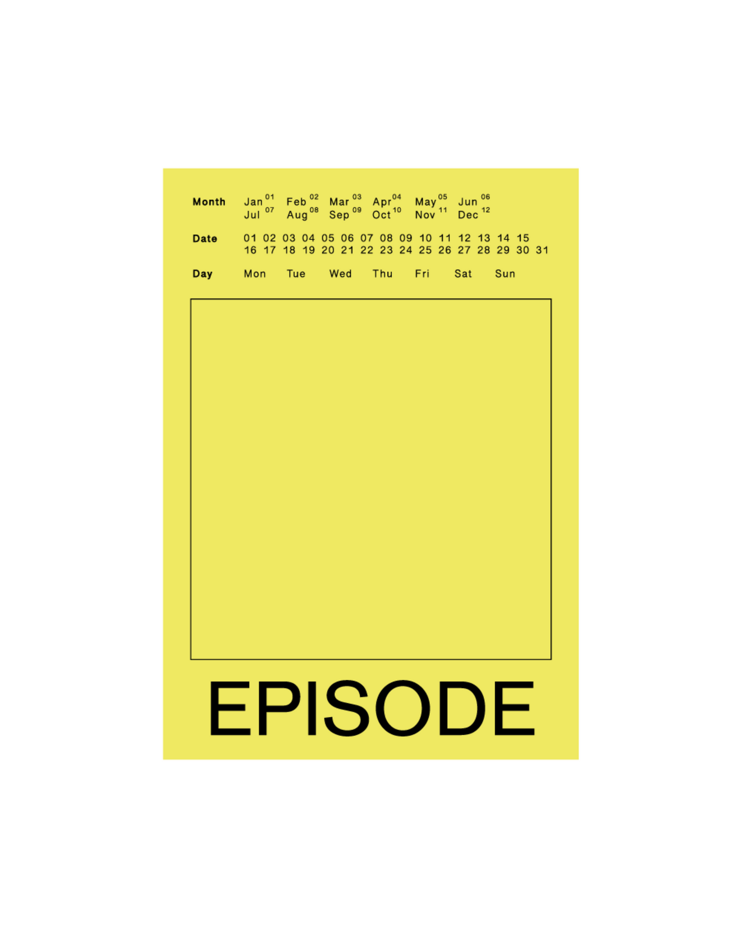 EPISODE萬用手帳|Green Grape 經典版