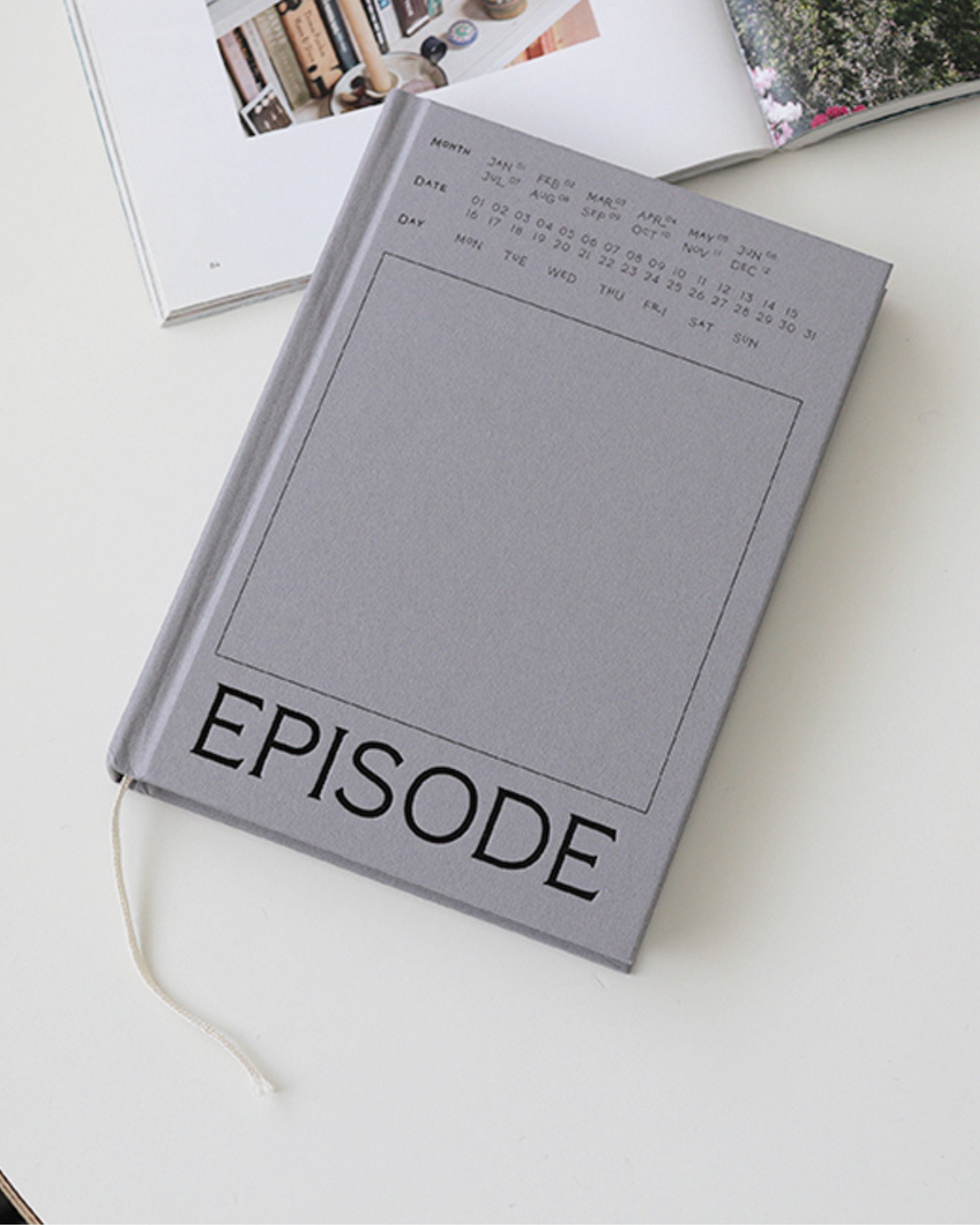EPISODE萬用手帳|Light Gray 硬殼精裝本