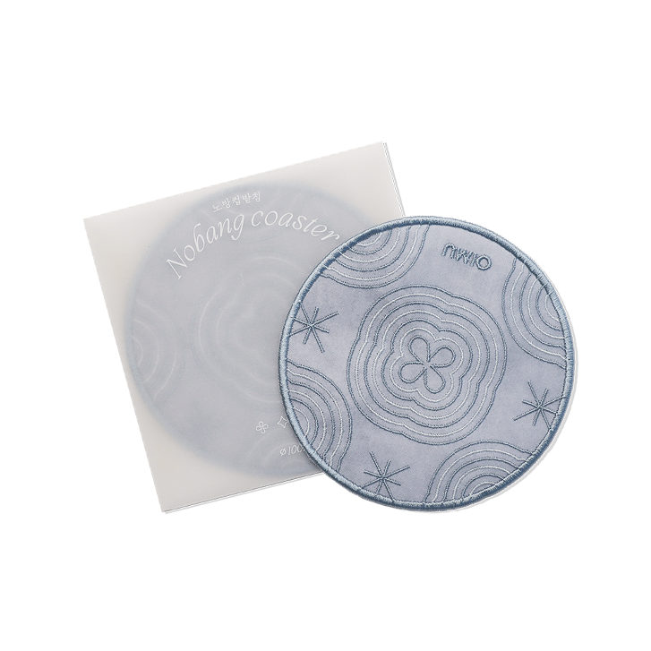 Gauze coaster|Eye-blue 연청색