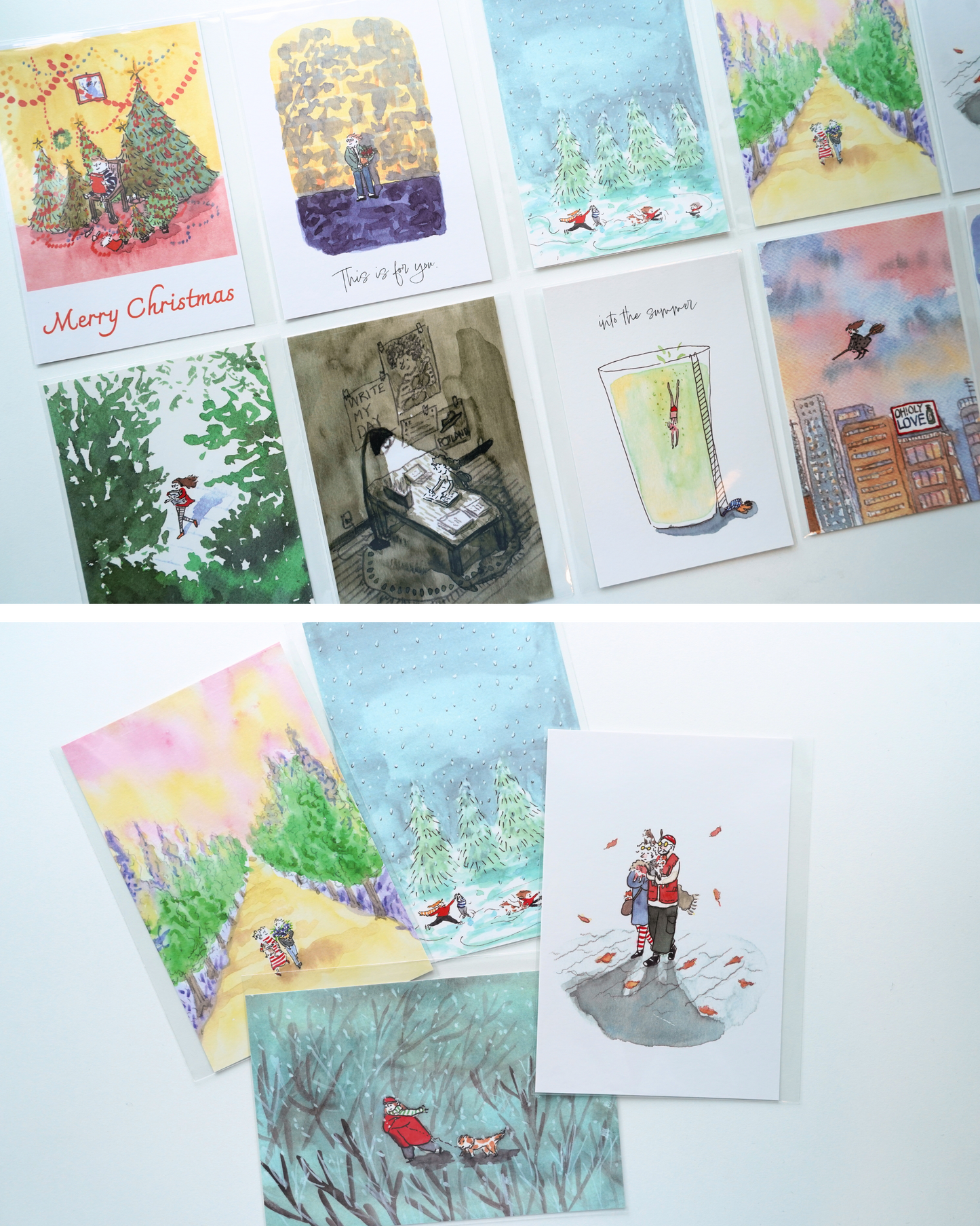 Kimjourney Postcard｜Pencil, Pencil, Pencil