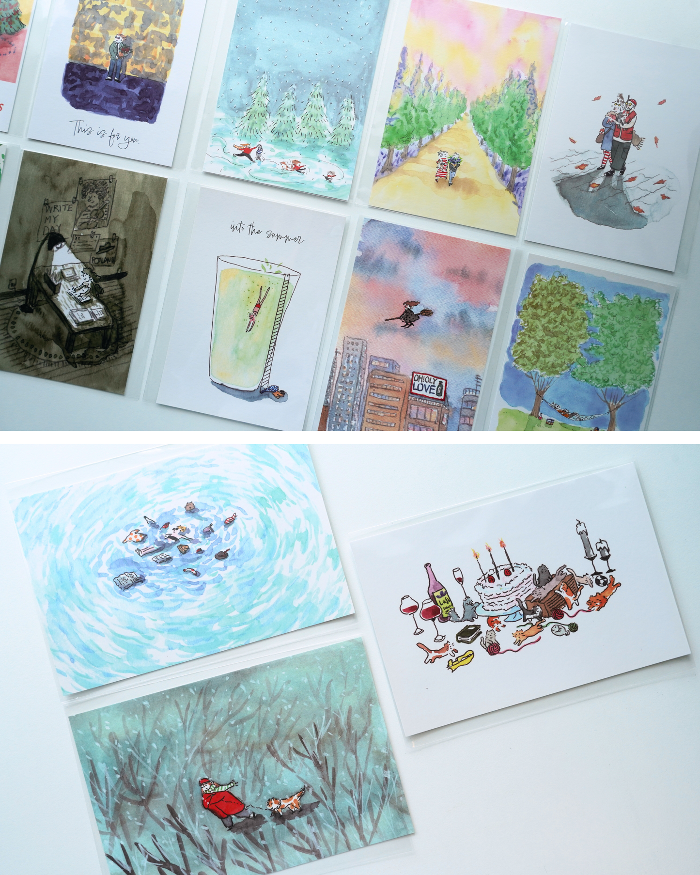 Kimjourney Postcard｜Pencil, Pencil, Pencil