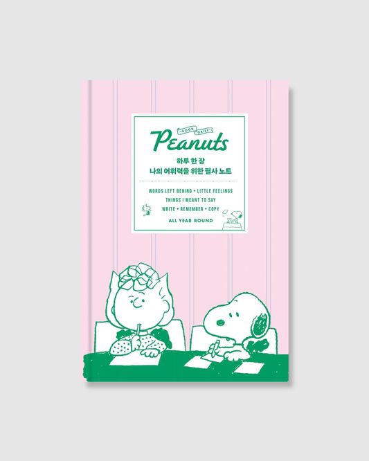하루 한 장 나의 어휘력을 위한 필사 노트｜一天一頁提升韓文詞彙力的抄寫筆記