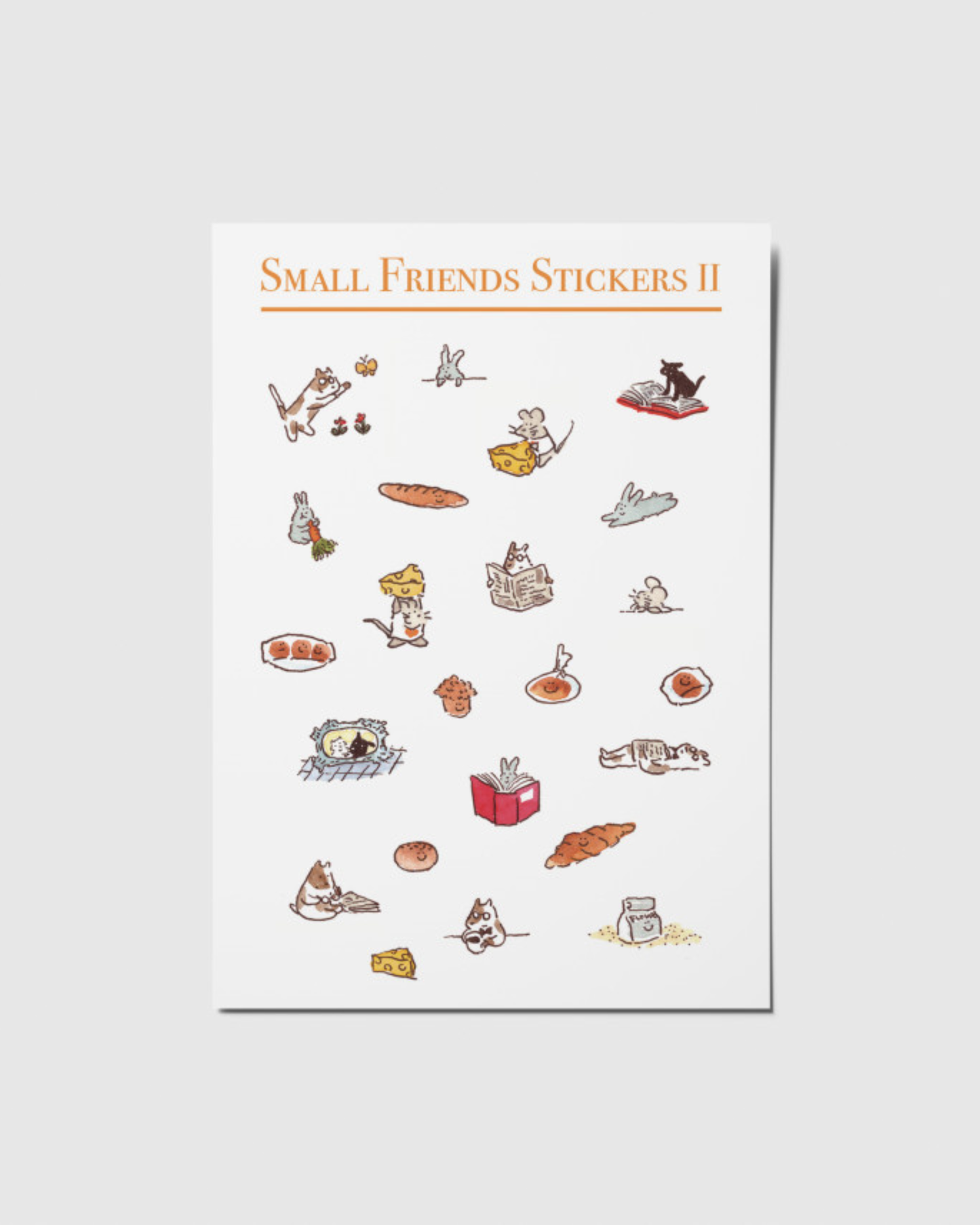 Kimjourney迷你朋友貼紙