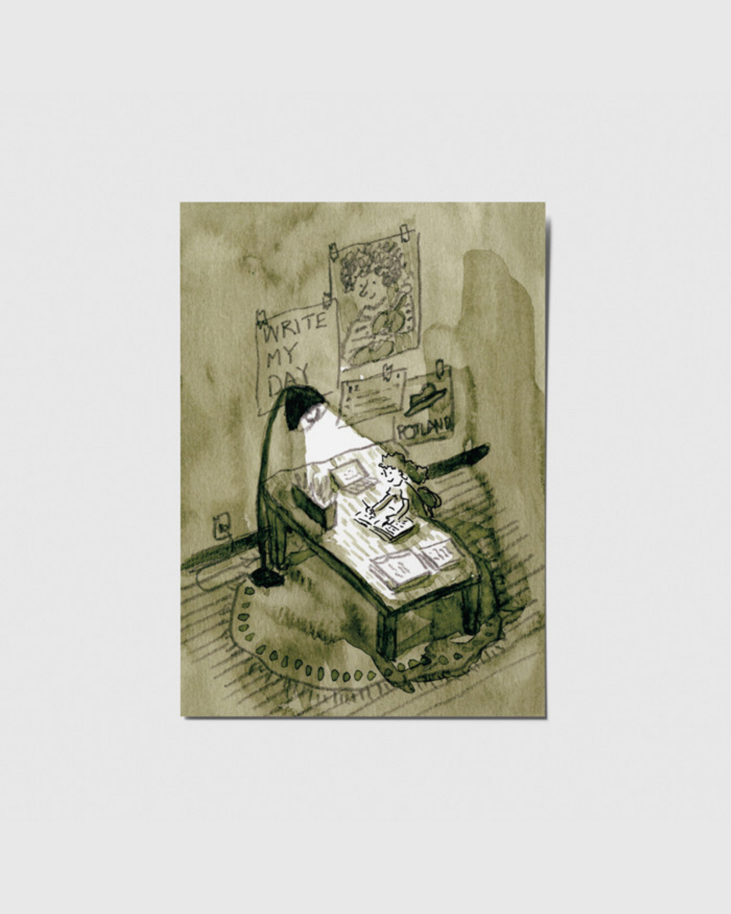 Kimjourney Postcard｜Pencil, Pencil, Pencil