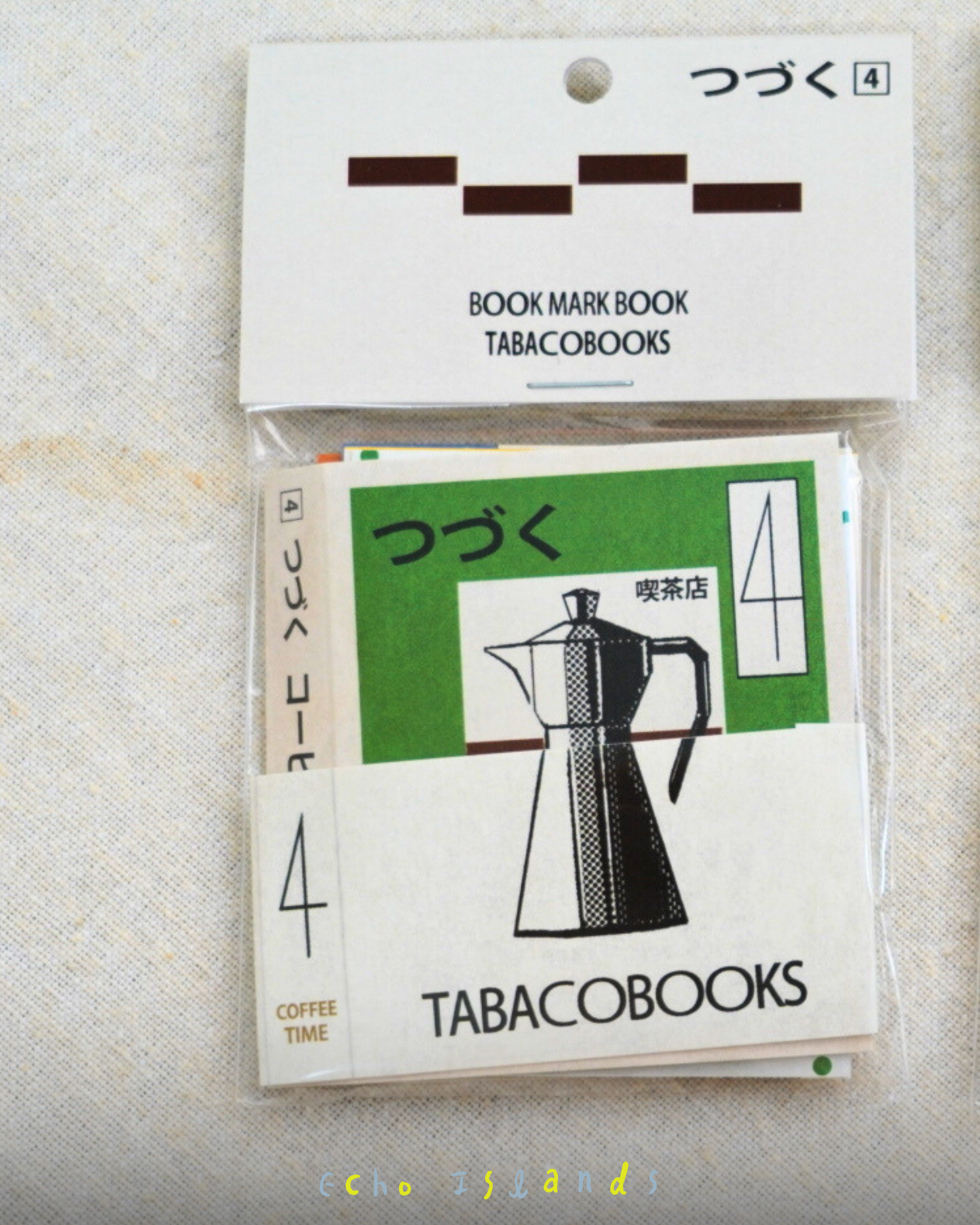 TABACOBOOKS咖啡時光書籤DIY組