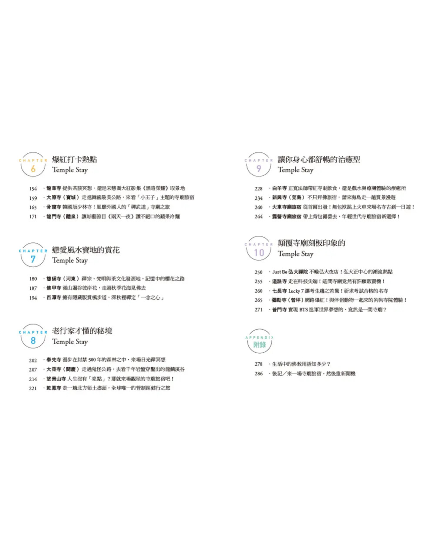 【中文版特別販售】來去韓國寺廟住一晚：2026全新攻略！