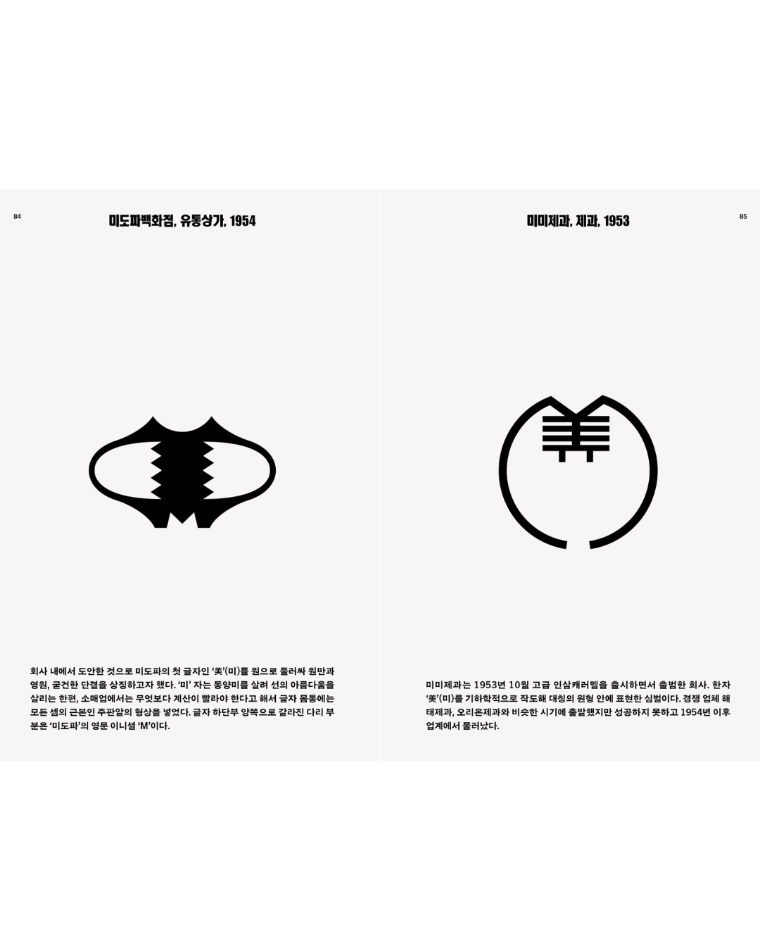 로고갤럭시: 50-60년대 로고 아카이브｜韓國50、 60年代企業商標的美學